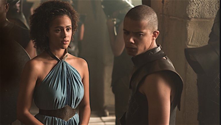 Melissandei and Grey Worm 'Game of Thrones'