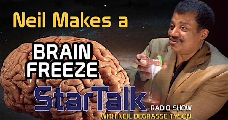 Brain Freeze Neil deGrasse Tyson