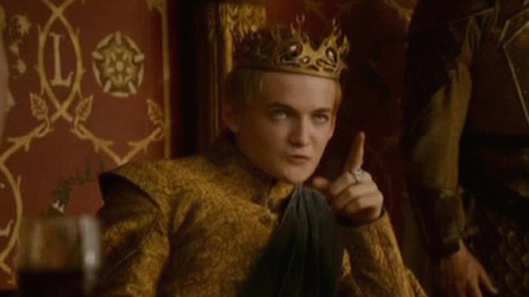 King Joffrey from "Game of Thrones"