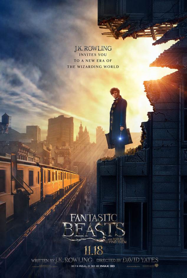 Fantastic Beasts, Poster, Eddie Redmayne