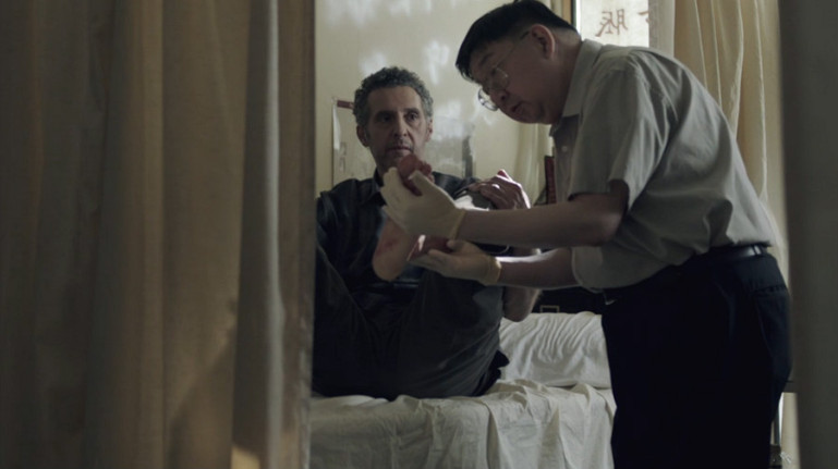 hbo the night of john turturro eczema chinese doctor TV Query: What is John Stone drinking in The Night Of?