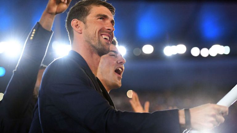 Michael Phelps   SOURCE: Getty