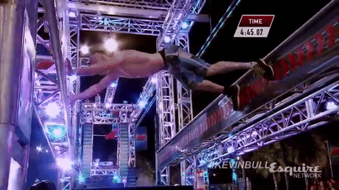 giphy 41 Arrow vs American Ninja Warrior: 6 challenges Stephen Amell would totally nail