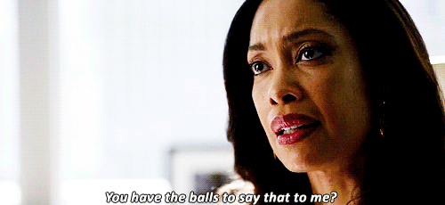you have the balls gif Suits: Will Jessica Pearson ever return?