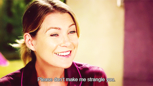 meredith grey gif Greys Anatomy nanny diaries: Freaking out over that medical miracle