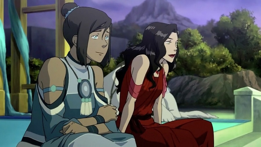 korra with asami 1 An absolute privilege: Why Legend of Korra is so important to the marginalized