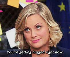 leslie knope hugged 16 Leslie Knope GIFs to get you through election night