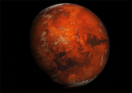 red planet gif The actual plan for how humans would colonize Mars is revealed & its quite terrifying