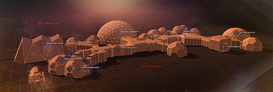 mars base blueprint1 The actual plan for how humans would colonize Mars is revealed & its quite terrifying