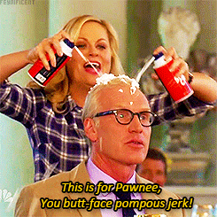 leslie knope shaving cream 16 Leslie Knope GIFs to get you through election night