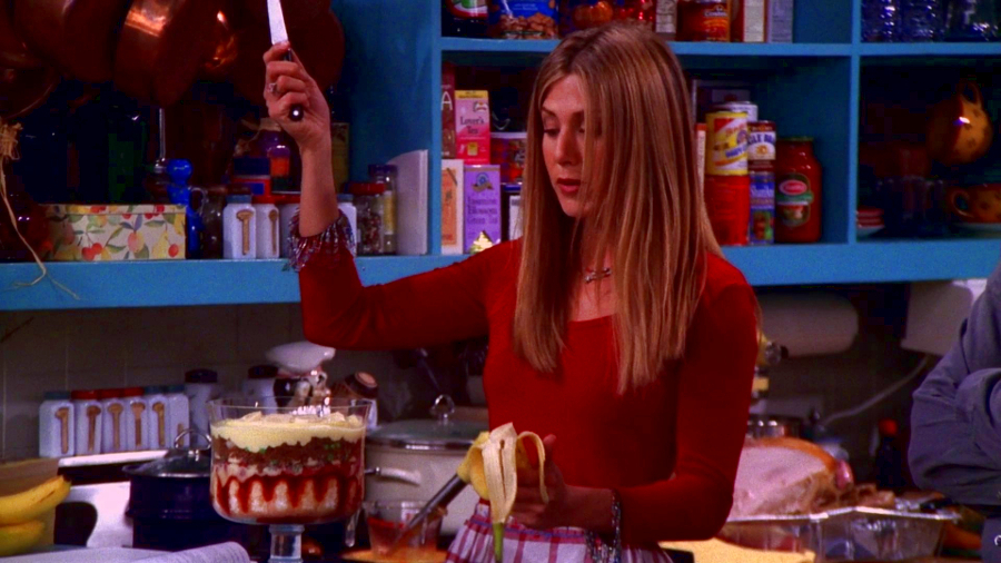friends trifle Thanksgiving disasters our favorite shows have taught us to avoid