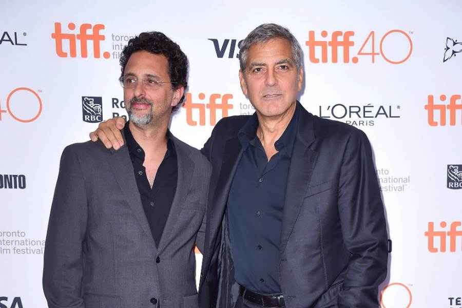 Grant Heslov and George Clooney