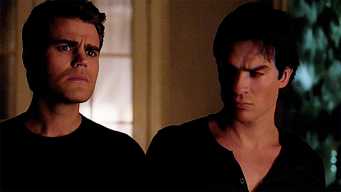 damon and stefan gif The Vampire Diaries: Its the end of the road for Steroline... and Damon?