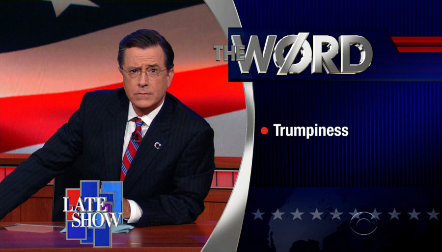 stephen colbert late show trumpiness Heres how Stephen Colbert can win the 2017 Emmys