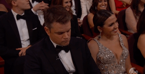 matt damon oscars A bus full of unknowing tourists brought unbridled joy to the Oscars