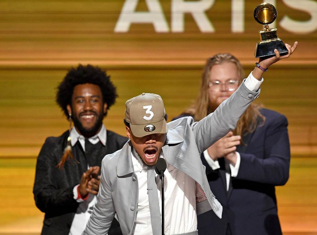 Chance the Rapper, 2017 Grammys, Winners