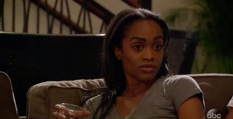 rachel confused Rachel Lindsay is officially the first black Bachelorette! But why did producers purposely spoil The Bachelor?