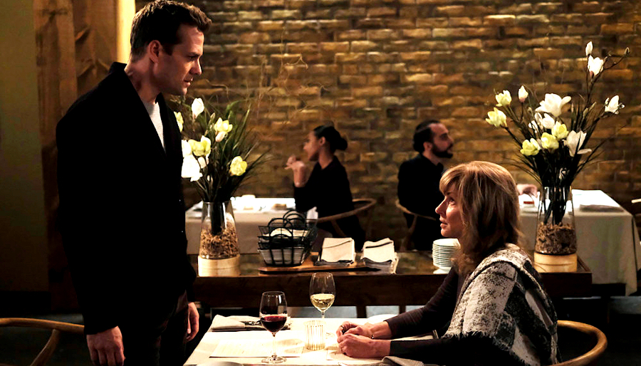 harvey and his mother  suits  Suits: Mike & Harvey find happiness on parallel paths ... but will they ever converge again?