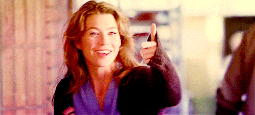 meredith grey gif Winter is coming on Greys Anatomy: Bailey replaces Meredith with ... Kepner?