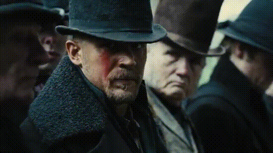 the tom hardy stare  taboo  Tom Hardys grunting, hilarious Taboo reaches its end... For now