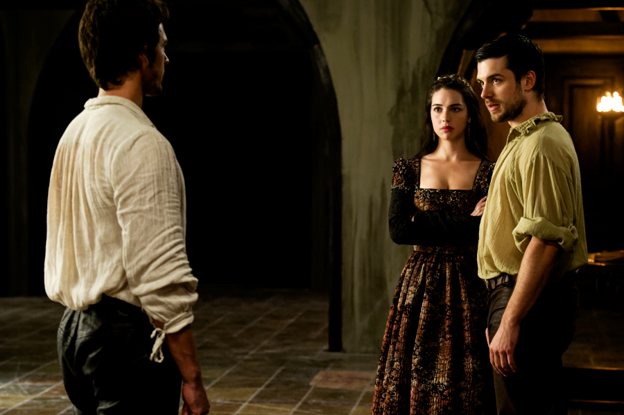 reign adelaide kane will kemp dan jeannotte highland games On Reign, boys will be boys    and women pick up the pieces