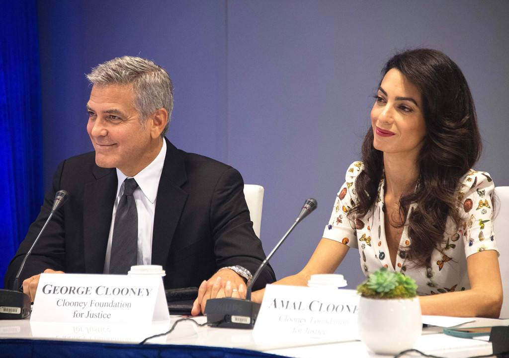 Amal Clooney, Geroge Clooney
