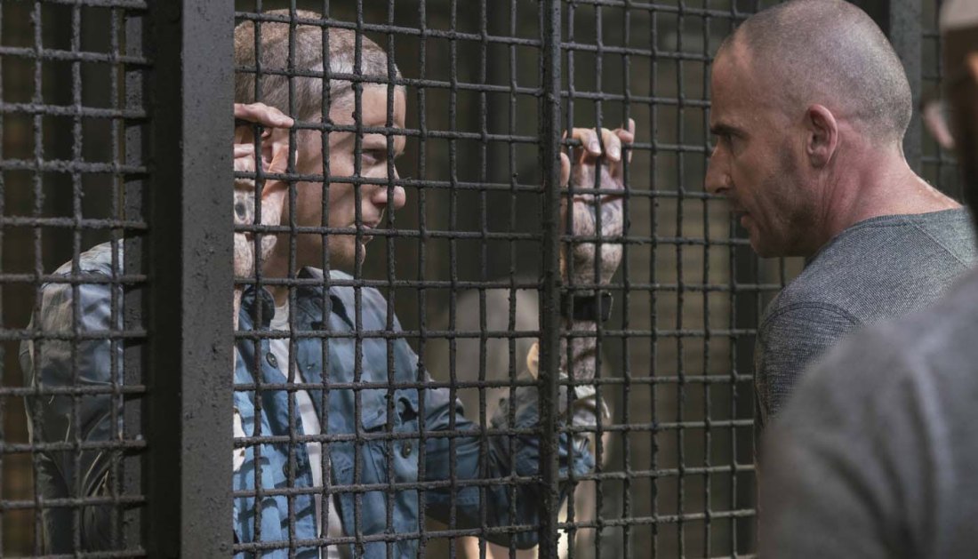 prison break event series dominic purcell wentworth miller New prison, new tattoos, new Michael? Dominic Purcell & Wentworth Miller tease Prison Breaks explosive return
