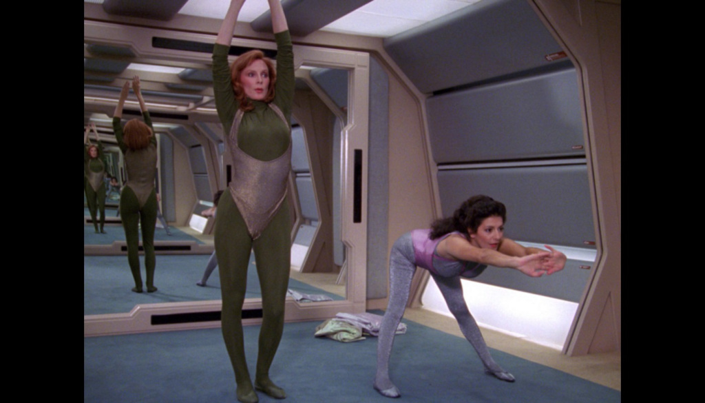 Deanna Trois fashion revolution. troi hero Revisiting Star Trek: The Next G...