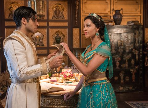 Aladdin, Naomi Scott, Princess Jasmine, Mena Massoud