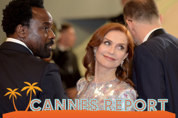 Isabelle Huppert Cannes Day 7