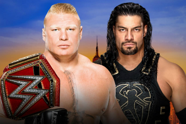 Brock Lesnar and Roman Reigns