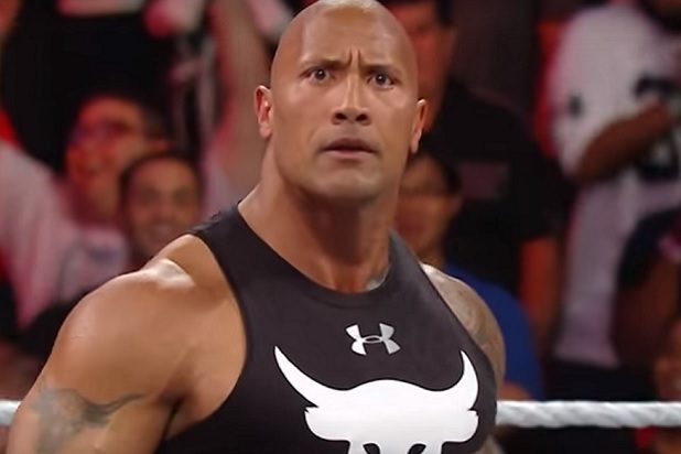 dwayne the rock johnson monday night raw