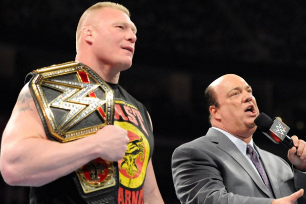 Paul Heyman Brock Lesnar