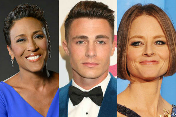 National Coming Out Day Robin Roberts Colton Haynes Jodie Foster
