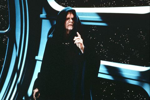 Ian McDiarmid as Emperor Palpatine, Star Wars VI Return of the Jedi