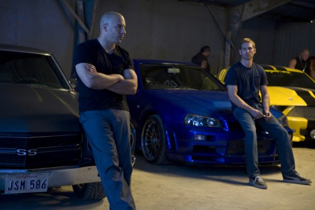 Vin Diesel and Paul Walker in "Fast & Furious" (2009)