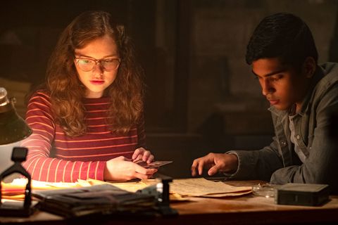 Michael Garza as Ramon Morales, Zoe Margaret Colletti as Stella Nicholls Scary Stories to tell in the Dark