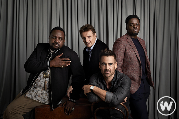 Brian Tyree Henry, Liam Neeson, Colin Farrell and Daniel Kaluuya, Widows