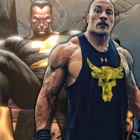DC Universe Black Adam, The Rock, Dwayne Johnson