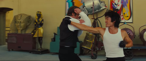 Once Upon a Time in Hollywood, Bruce Lee, trailer