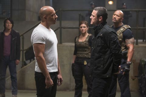 Vin Diesel, Luke Evans, Fast and Furious 6