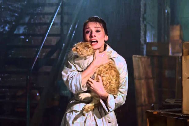 breakfast at tiffany's audrey hepburn cat