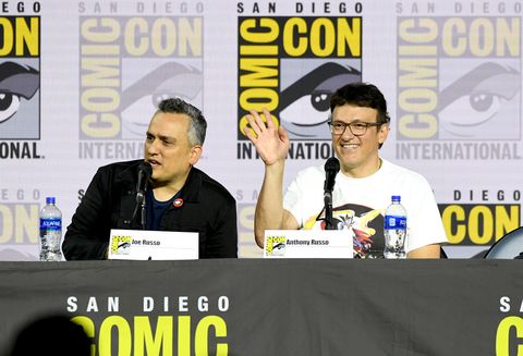 Joe Russo and Anthony Russo at San Diego Comic-Con 2019