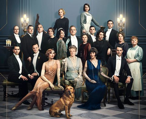 Downton Abbey film cast poster