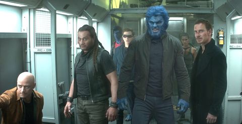 Professor X, Beast, Cyclops, Magneto, X-Men Dark Phoenix