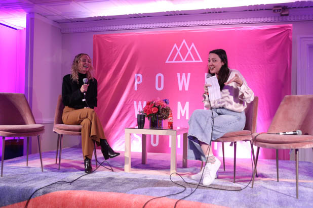 Nicole Richie and Sophia Rossi at the Power Women Summit 2019