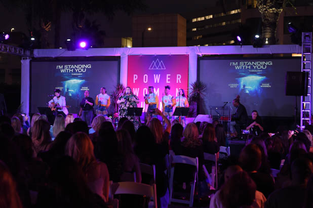 Chrissy Metz performs at the Power Women Summit 2019