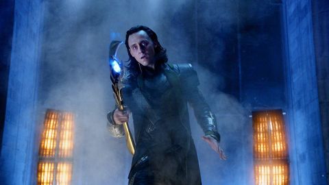 Tom Hiddleston as Loki in The Avengers (2012)