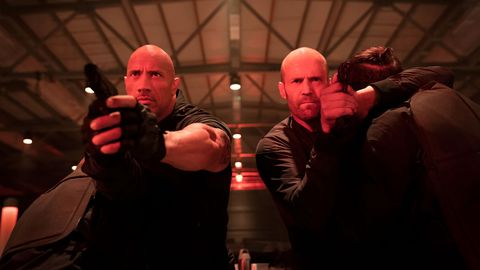 Dwayne Johnson, Jason Statham, Hobbs and Shaw