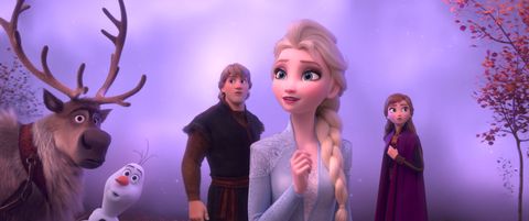 Olaf, Elsa, Anna, Frozen 2